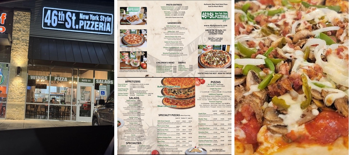 46th st. New York Style Pizzeria